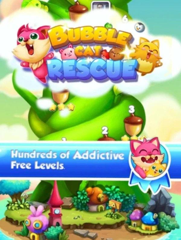 Bubble Cats Rescue